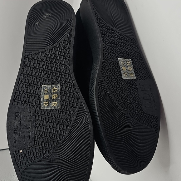 L'Amour des Pieds Jaidly Bootie Ankle Boots Size 7 Black Suede Comfort - Picture 7 of 9